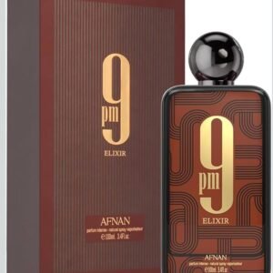 AFNAN 9PM ELIXIR UNISEX 3.4 OZ PARFUM INTENSE