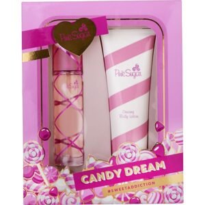 AQUOLINA PINK SUGAR CANDY DREAM SWEET ADDICTION (W) SET EDT 100ML + BL 250ML