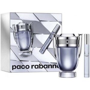PACO RABANNE INVICTUS (M) EDT 100ML + EDT 20ML TRAVEL SET