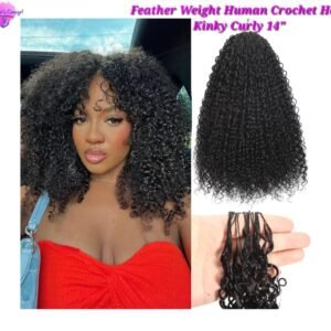 Feather Weight Crochet Human Hair